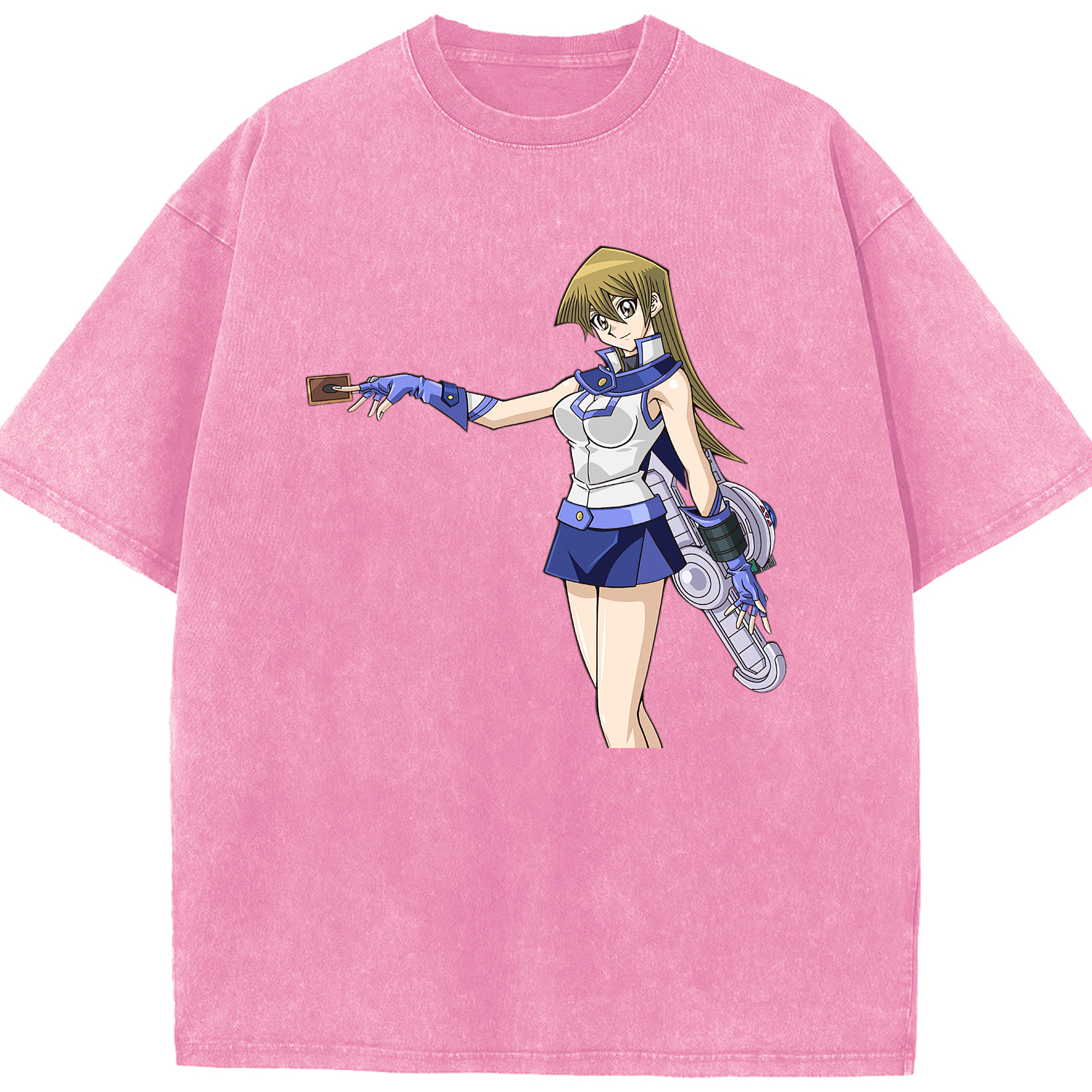 （画像用） 遊☆戯☆王 Yu-Gi-Oh! 綿100% ヴィンテージ風 半袖Tシャツ（フロントプリント）